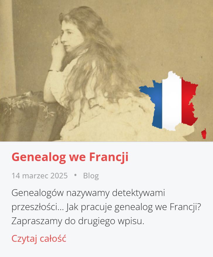 Visuel article genealog we francji