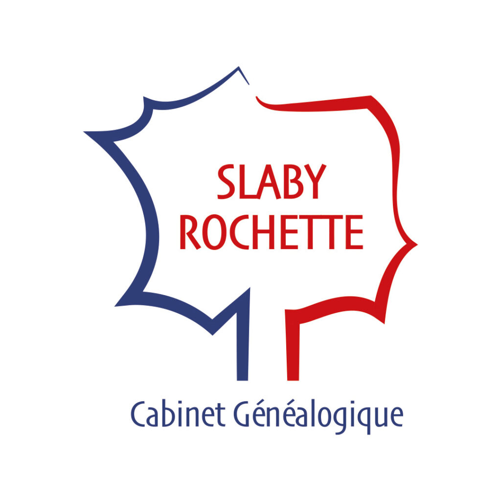 Logo de SLABY ROCHETTE Cabinet Généalogique - rogné